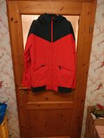 Skijacke M/L Foursquare rot Snowboardjacke- 1 Tag getragen Sachsen - Neukirch/Lausitz Vorschau