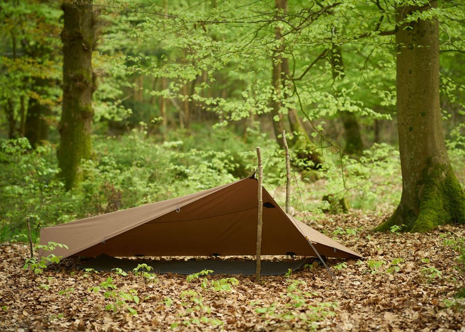 ultaleicht Baumwoll-Tarp, plastikfrei, Bushcraft, NEU in Stelle