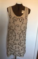 Pinko Kleid beige  Seide Viskose Metall M 36 38 itl. Gr 44 Bayern - Hallbergmoos Vorschau