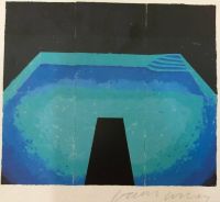 David Hockney - Schwimmbad, Bleistift signiert Nordrhein-Westfalen - Essen-Margarethenhöhe Vorschau