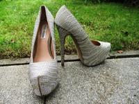 Steve Madden Extreme Plateau High heels mit allover Strassstein Bayern - Gersthofen Vorschau