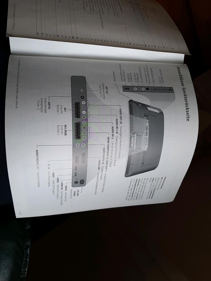 Fernseher von Loewe mit Reciever plus Fernbedienung in Dinslaken