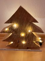 Weihnachts-/Adventsdeko. Tannenbaum mit Beleuchtung. Massivholz Baden-Württemberg - Notzingen Vorschau