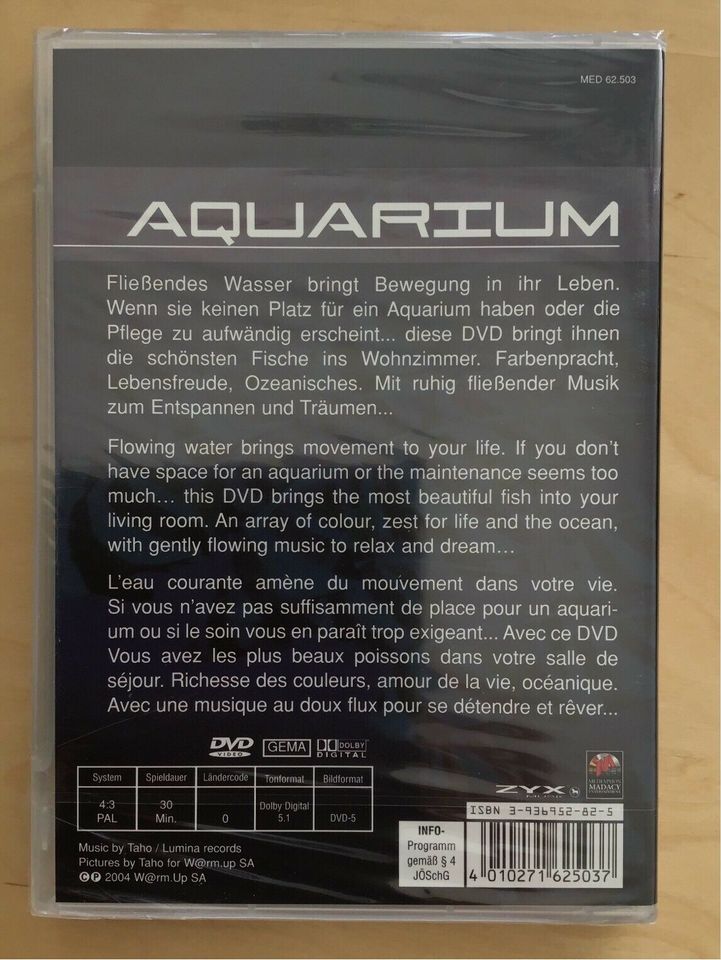 DVD Aquarium - The Visual Lounge - neu und ovp in Heinersreuth