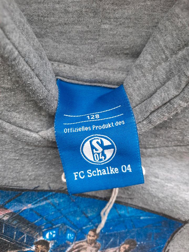 Hoodie Pullover Schalke Gr. 128 in Harsleben