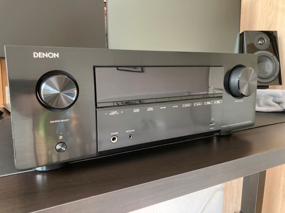 DENON AVR-X2700H DAB Schwarz, OVP in Halle