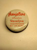 Blechdose Hanseline Vaseline Chromschutz uralt rund weiß und rot Nordrhein-Westfalen - Paderborn Vorschau