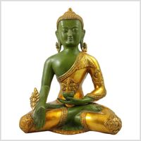 Medizin Buddha Heilender Buddha 29cm 6kg Messing Buddhismus Mediz Hamburg-Mitte - Hamburg Hamm Vorschau