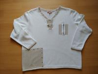 JH Collection Pullover Gr. 44 * zweifarbig weiß beige Brandenburg - Bernau Vorschau