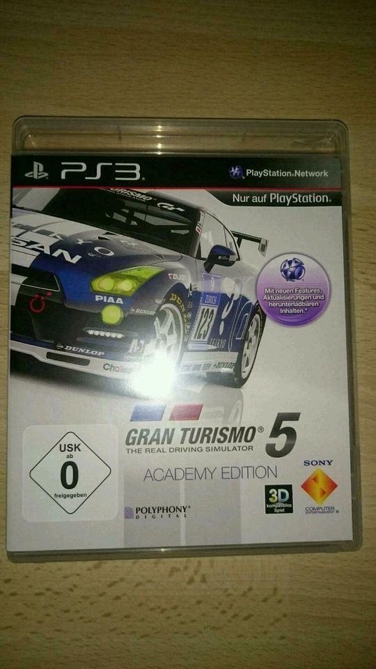 PS3 PlayStation 3 Spiel: Gran Turismo 5: Academy Edition in Kranzberg