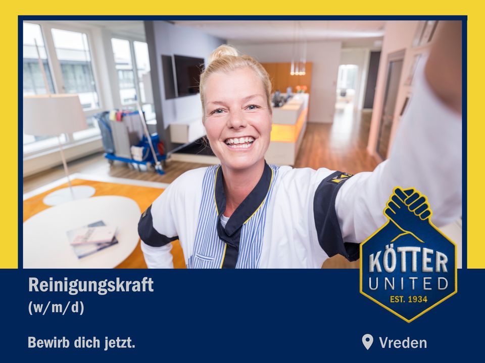 Reinigungskraft (m/w/d) in Vreden (1 Std./Tag) in Vreden