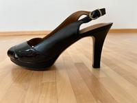 Peeptoes schwarz hoch Clarks Delsie Kala Größe 38 Hessen - Dreieich Vorschau