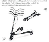 Schwingscooter, 3-Rad-Faltroller Klapproller Kreis Pinneberg - Tornesch Vorschau