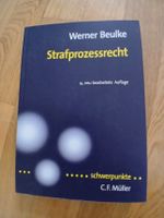 Beulke, Strafprozessrecht, Jura, Strafrecht, 9. Auflage Hannover - Kirchrode-Bemerode-Wülferode Vorschau