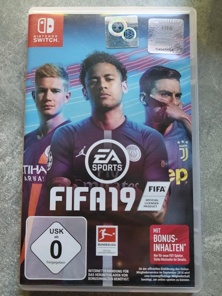 Nintendo switch Spiel Fifa 19 in Berlin