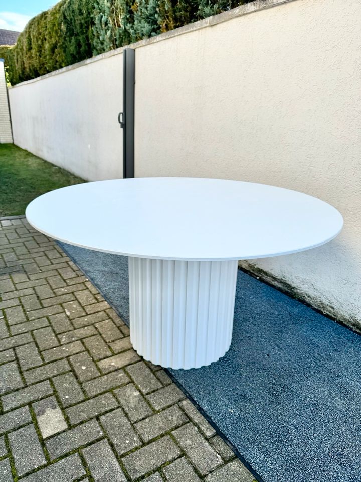 HKliving Pillar Rundtisch Esstisch D: 140cm in Hannover