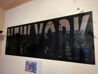 Glasbild „New York“ mit Spiegel Bayern - Floß Vorschau