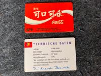 Coca-Cola Telefonkarte Shanghai/China von 1992 Wandsbek - Hamburg Poppenbüttel Vorschau