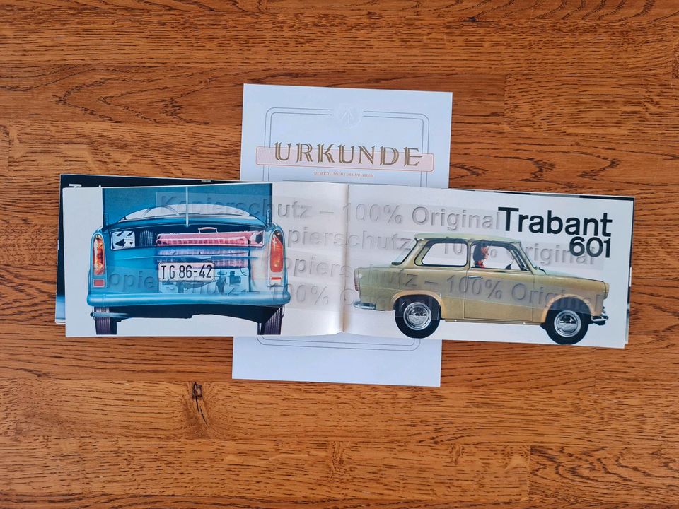 1964 Trabant Neuerer Prospekt Selten! Sachsenring AWZ IFA DDR in Ravensburg