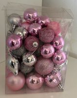 Weihnachtsbaum Kugeln Verschiedene Pink Silber Mecklenburg-Vorpommern - Malchin Vorschau