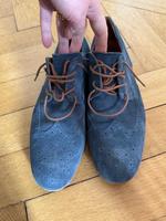 Zign* Gr. 44* Business* Schuhe* Budapester* blau* Schnürer München - Maxvorstadt Vorschau