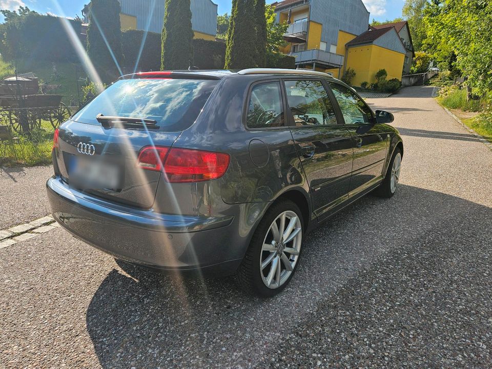 Audi A3 8P Xenon Tüv Navi Tempomat Bluetooth in Nittendorf 