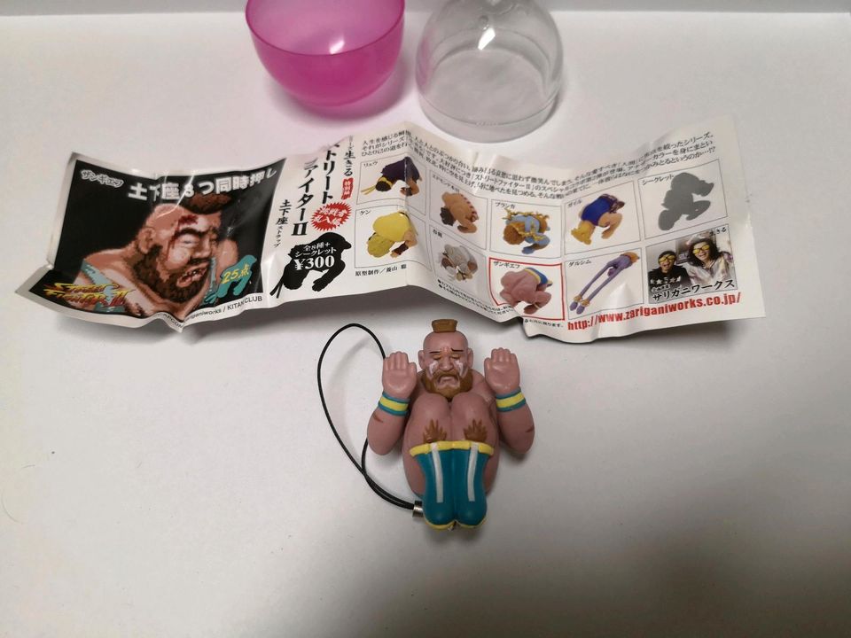 Zangief Schlüsselanhänger Street Fighter - Gashapon in Oberkirch