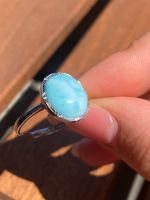 Larimar-Ring größenverstellbar Hessen - Mühltal  Vorschau