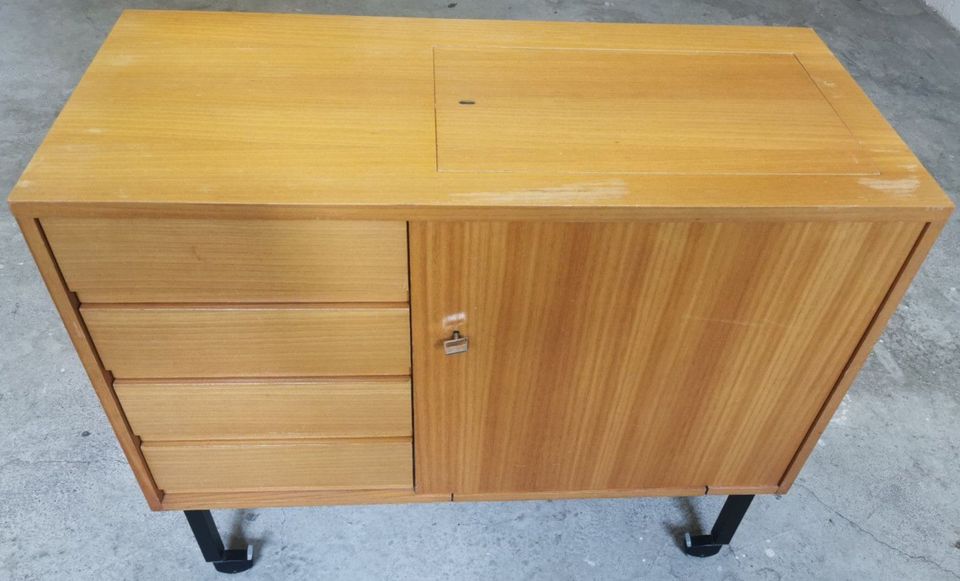 Nähmaschine Schrank Hydraulis für weiteres Modelle Holz TOP in Augsburg