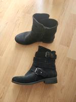 Görtz Wildleder Boots Schnallen schwarz 36 top Niedersachsen - Achim Vorschau