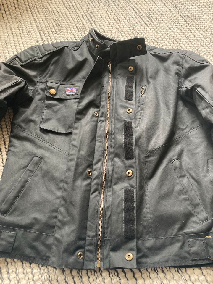 Merlin Stafford Motorradjacke | Gr. M | schwarz | wie neu in Berlin