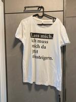 Tshirt weis mit Motiv gr. L guter Zustand Takko Rheinland-Pfalz - Alzey Vorschau