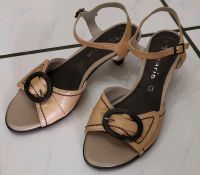 Tamaris Sandale 36 creme Pumps Sandalette Riemchen Neu Antishock Nordrhein-Westfalen - Mönchengladbach Vorschau