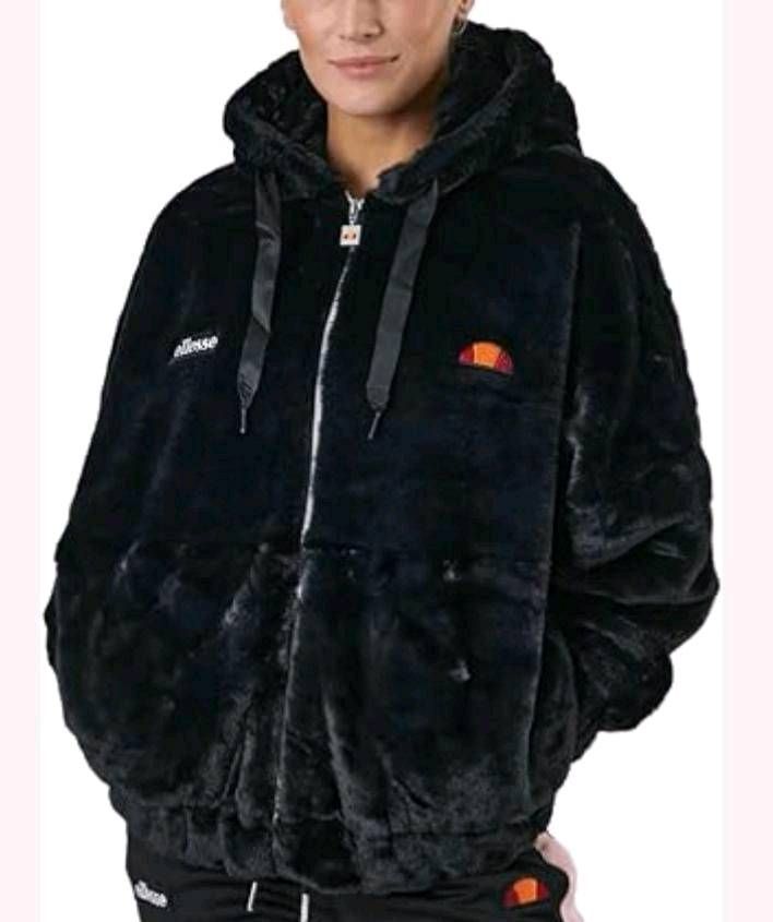 Ellesse Teddy Jacke Kunstfelljacke Damen Bomberjacke in Nienhagen