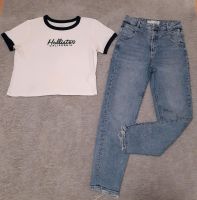 Set Jeans "Stradivarius"/ T-Shirt "Hollister" Niedersachsen - Winsen (Luhe) Vorschau