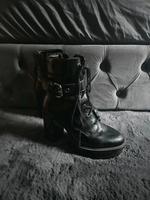 Gothic Leder High Heeled Platform Boots, Stieflette Berlin - Mitte Vorschau