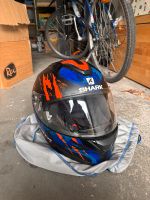 Motorradhelm blau orange schwarz s unisex Frau Mann Shark Saarbrücken-Mitte - Malstatt Vorschau