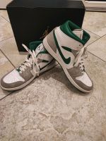 Nike Air Jordan 1 MID SE White/Light Smoke Grey/Pine Green Bayern - Fürstenfeldbruck Vorschau