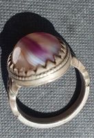 Herren-Ring, Edelstahl mit Lila Achat, orientalisch, gebraucht Elberfeld - Elberfeld-West Vorschau