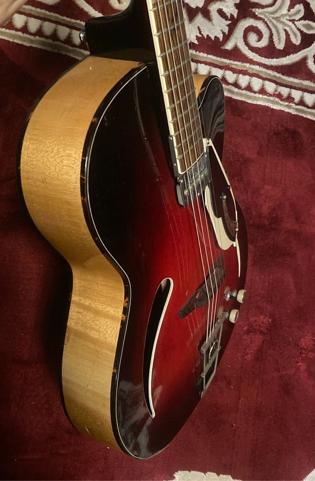 Hopf Jazz Gitarre Archtop Vintage mit Hopf Spezial Pickup Rarität in Au