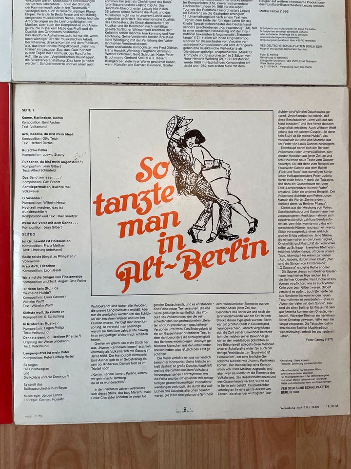 Schallplatten Vinyl Platten DDR aus den 70er/ 80ern in Leipzig