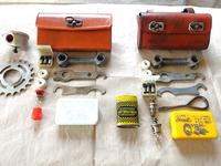Originale Fahrrad - Werkzeugtaschen, Oldtimer - Set, DDR / Top Sachsen-Anhalt - Zahna-Elster Vorschau