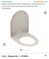 Geberit Renova Toilettensitz WC-Sitz Nr. 573010 Altona - Hamburg Ottensen Vorschau