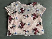 Hollister Damen Bluse transparent Tüll Blumen rosa Gr. S - TOP Nordrhein-Westfalen - Bedburg Vorschau