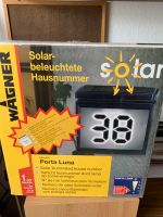 Solar beleuchtete Hausnummer neu in OVP Bayern - Mainaschaff Vorschau