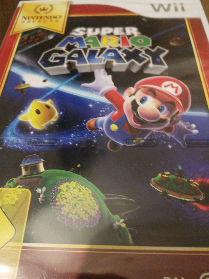 Wii Spiel - Super Mario Galaxy OVP in Tessenow