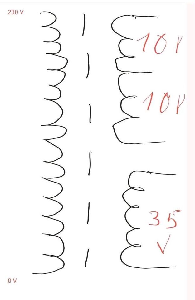 Steckernetzgerät KNVG-W 01 SNG 1, 35VAC/50 mA und 2x10VAC/440mA in Ilshofen