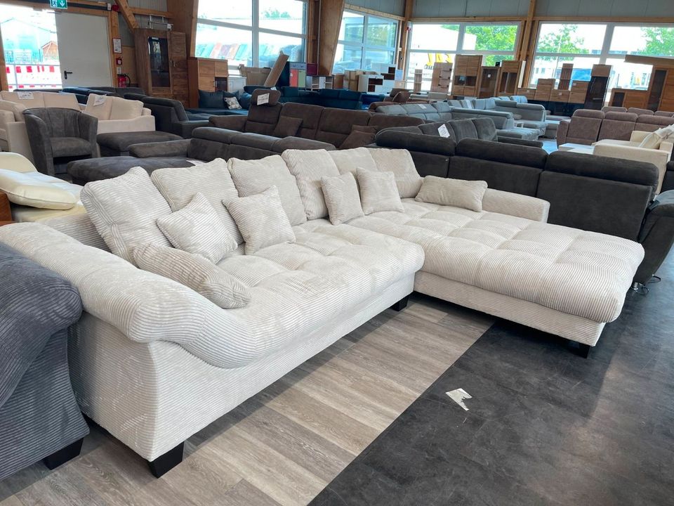 MEGA-Eck-Sofa 342cm Cordstoff XL-Couch UVP 1699,- NEU in Dortmund