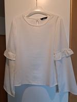 ONLY Bluse weiß Trompeten-Ärmel Gr. 34 Bayern - Haßfurt Vorschau
