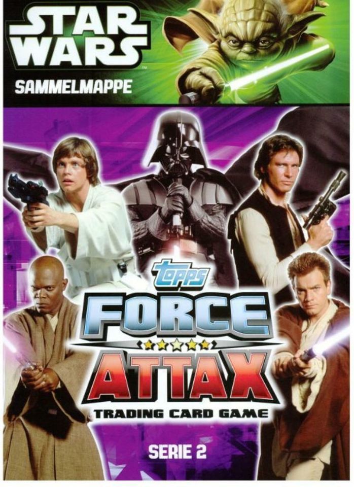 Topps Star Wars Force Attax Movie Cards Serie 2 in Kitzingen